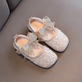 thumbnail image 4 of Huowey Kids Performance Dance Shoes For Girls Children Shoes Pearl Rhinestones Shining Kids Princess Shoes Trendy Footwear, 3-3.5 Years, 4 of 4