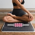thumbnail image 1 of FONWILYO Trigger Point Massage Roller Stick Pink for Deep Tissue Muscle Relaxation and Fitness Use, 1 of 8