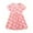 Pink-07, variant on Ugoldhm Girls' Cotton Butterfly Print Beach Sundress Short Sleeve, Crew Neck, Casual Fit for 3-8 Years