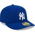 thumbnail image 3 of Men's New Era  Royal New York Yankees White Logo-Low Profile 59FIFTY Fitted Hat, 3 of 6