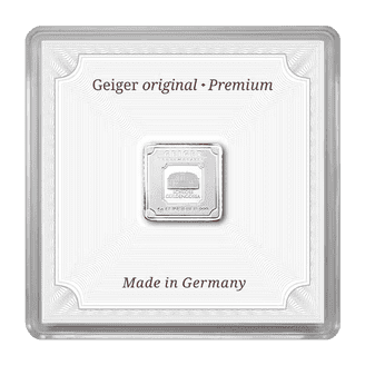 1/2 Oz .999 Fine Silver Monarch Building Block Bar - Stackable Silver Bullion, Made In USA