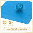 thumbnail image 4 of 3.54 Inch Foil Candy Wrappers, 100 Pcs Chocolate Wrapping Paper for Homemade Caramel DIY Candies Decoration, Dark Blue, 4 of 7