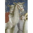 thumbnail image 2 of Giotto 23x32 White Modern Wood Framed Museum Art Print Titled - Adoration of The Magi - Detail, 2 of 4