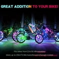 thumbnail image 3 of YOPTOP Ultra Bright LED Bike Wheel Lights For Night Riding Safety - Spoke Lights - Cycling Accessories For Enhanced Visibility,Blue, 3 of 7