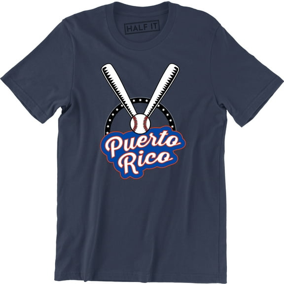 Puerto Rico With Baseball Image PR T-Shirt