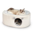 thumbnail image 1 of Cama para Gatos Zoratoo Cueva Esponjosa Casa Cerrada para Gatos de Interior, 1 of 6