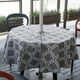 thumbnail image 3 of Mesa Redonda Con Orificio Para Sombrilla Y Mantel Impermeable Con Cremallera Para Jardín, Patio, Fiesta De Vacaciones Advancent HA045308-01, 3 of 6