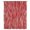 Red, variant on Gray Lines Sheer Curtains 96 Inches Long, Vintage Wave Stripes Texture Simple Light Filering Curtains, Privacy Drapes Simi Floor to Veiling Curtain for Living Room Bedroom Large Window Treatment