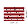 thumbnail image 3 of Patriotic Heat Resistant Placemat Table Pad For Dining Room Kitchen And Party Decoration, 3 of 6