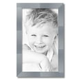 thumbnail image 2 of ArtToFrames 14x24" Light Silver Picture Frame, Silver Wood Poster Frame, with Regular Acrylic and Foam Backing 3/16 inch (FBPL-4827), 2 of 7