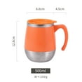 thumbnail image 3 of Tasse à Café Isotherme 500ML Grande Capacité Sans Fuite d'Eau pour Camping Activités Extérieures, 3 of 3