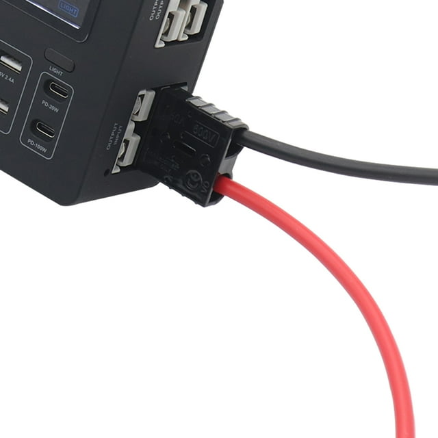 Connector,Battery Adapter Cable And 50a With O-type Terminal O-type Terminal And With Battery Cable Qisuo Anderson With Battery Mewmewcat