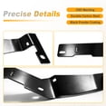 thumbnail image 3 of Unique Bargains Hood Hinge LED Light Mount Bracket for Dodge for Ram 2500 3500 2019-2024 Ditch Light Bracket Carbon Steel Extend Visual Reach Anti Fading 1 Pair, 3 of 4