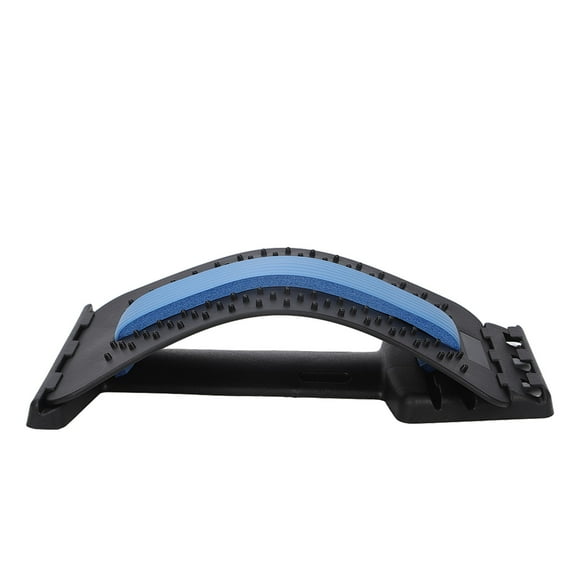 Lumbar Stretching Device, Comfortable Wide Panel Adjustable Pain Reduction Back Cracker Lumbar Support Design Massage Portable For Female For Fitness