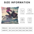 thumbnail image 5 of Orinice Snowmobile Graphic Decorative Cushion Throw Pillow Cover - Winter Aesthetic Decor for Home Sofa, 1PC 12x12in, 5 of 5