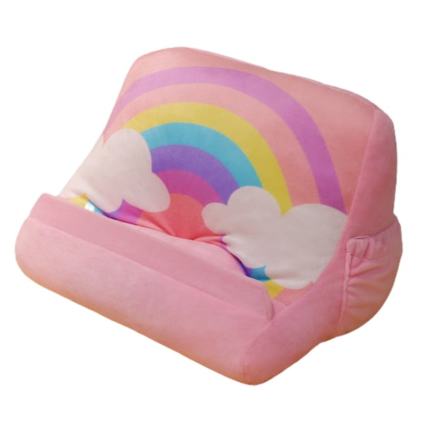 Soporte Para Tableta De Frutas, Soporte Para Tableta Triangular Portátil, Almohada De Felpa Suave, Soporte Para Cojín Para Tableta Para Cumpleaños, Vacaciones Y Navidad Scienceny EL017798-04
