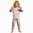 thumbnail image 4 of KPOPLK Kids Halloween Pajamas Long-Sleeve PJ Sets for Girls Cozy, Comfy, Funny Kids' Pajama Sets,Size 6-7 Years, 4 of 9
