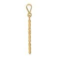 thumbnail image 2 of 14k Yellow Gold Reversible Latin Cross Charm Pendant, 2 of 7