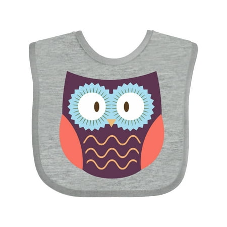 

Inktastic Owl Gift Baby Boy or Baby Girl Bib