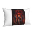 thumbnail image 2 of Fundas de almohada de Stranger Things, fundas de almohada mullidas súper suaves y acogedoras con cremallera, 20 x 30 pulgadas, dormitorio, sofá, sillón, funda de almohada para todas las estaciones, 2 of 8