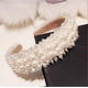 thumbnail image 3 of Pearl Headbands For Women White Bling Faux Pearl Rhinestones Hairbands Bridal Hair Hoop, 3 of 5
