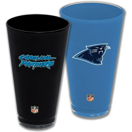 NFL 2pc Home and Away Tumbler Box Set, Carolina Panthers