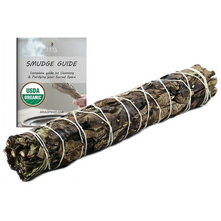 Black Sage 9 Inch Sage Smudge Sticks for Cleansing | Large Smudging Wand