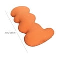 thumbnail image 4 of Throw Pillow Covers 40x37 Pregnancy Pillow For Sleeping Body Maternity Pillow Supports Back Legs Abdomen Hips For Pregnant Women 39 Inch Pregnancy Pillow For Women Orange, 4 of 7