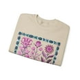 thumbnail image 3 of Bloom in Style: Floral Tapestry - Unisex Heavy Blend™ Crewneck Sweatshirt, 3 of 5