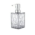 thumbnail image 1 of MOQIN Hand Soap Dispenser Set, 2 Pack Clear Gray Rust Proof Soap Dispenser, Acrylic Plastic Hand Soap Lotion Dispenser Set for Bathroom&Kitchen, 1 of 9