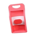 thumbnail image 6 of Small Washboard Cleaning Tool, Non-Slip Scrubber Board for Household, Travel, Baby Clothes, Towels, Toilets , Pink Pink-18cmx32cmx8cm, 6 of 9
