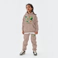 thumbnail image 2 of St. Patrick'S Day Children'S Sweatsuit Spring Long Sleeved Letter Print Hoodie With Sweater Pants 2 Piece Casual Set Khaki 10 Years-11 Years, 2 of 3