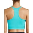 thumbnail image 2 of Jockey Essentials Women's Medium Impact Seamless Rib Long Line Cami Bra, 2 of 3