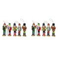 thumbnail image 1 of 10 Piezas 12Cm Cascanueces Navidad Soldado Adorno TíTere Navidad Figura Adorno Escritorio DecoracióN, 1 of 6