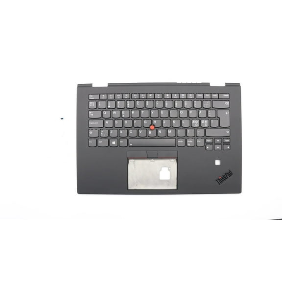 New Genuine Lenovo Yoga X1 3rd Gen Palmrest Keyboard Nordic Layout 01LX884