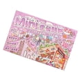 thumbnail image 1 of 3D Scene Sticker Cartoon Scenery Sticker Miniature Simulated Cabin Scene Sticker for Scrapbooking Journal Planner Album pinkk, 1 of 4