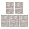 thumbnail image 5 of 5Pcs 3mm Alphabet Letters Numbers Chunky Glitter Epoxy Resin Decorative Stickers, 5 of 15
