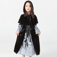 thumbnail image 1 of LOVZFMLL Robe en Chiffon pour Enfants d'Âge Moyen et Jeunes Robe d'Été à Épaules Inclinées, 1 of 9