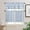Gray Blue, variant on Kitchen Curtains Set, Blue Floral Kitchen Curtains and Valances Set, Elegant Spring Flowers Summer Botanical Rod Pocket Tier Curtains 36 Inch Length for Cafe/Bedroom Windows