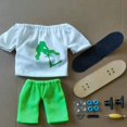 thumbnail image 1 of Finger Skateboard Fingerboards Novedad Juguete de con Accesorios de Montaje Assembly Toys para Practicar Finger Skater Verde CUTICAT patineta de dedo, 1 of 8