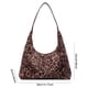 thumbnail image 3 of Bolso Hombro Leopardo para Mujer Femenino Gamuza Gran Capacidad (café), 3 of 9