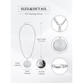 thumbnail image 6 of Dorunmo Golf Necklace 925 Sterling Silver Sport Pendant Golf Lover Gifts for Men Women Men, 6 of 6