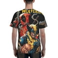 thumbnail image 2 of Wolverine Men's T Shirt Summer Casual Fashion Unisex Short Sleeve Graphic Crew Neck Tees Tops, 2 of 8