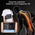 thumbnail image 5 of Tebru Rib Support Brace,Rib Protector,Adjustable Broken Rib Brace Unisex Men Women Breathable Rib Chest Protector Belt, 5 of 7
