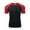 Red, variant on Men's Tight Fit Workout T-Shirt Performance Athletic Top for Training Running Sports Wicking Lightweight Short Sleeve Tee Men's Loose Fit Casual Fashion Shirt