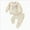 C-222-Beige, variant on NIEWTR Toddler Baby Clothes Set Fall Winter Sweat Suit Outfit Cute Sweatshirt & Casual Pants Sets Homewear Fall Winter Outfit（Beige，12-18 Months）