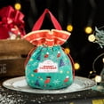 thumbnail image 4 of Decoraciones de Feliz Año Nuevo, muñeco de nieve de dibujos animados, Papá Noel, árbol de Navidad, bolsa de regalo de mano, decoraciones de fiesta de Navidad para el hogar, 4 of 4