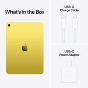 2025 Apple 11-inch iPad A16 Wi-Fi 256GB - Yellow