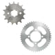 thumbnail image 3 of Kit de Sprocket Kinlley EX200 / RT200 46D-15D 428HX132L Negro, 3 of 5