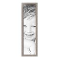 thumbnail image 2 of ArtToFrames 9" x 35" Silver Picture Frame, 9x35 inch Silver MDF Poster Frame (WOM-4642),  Pack, 2 of 8